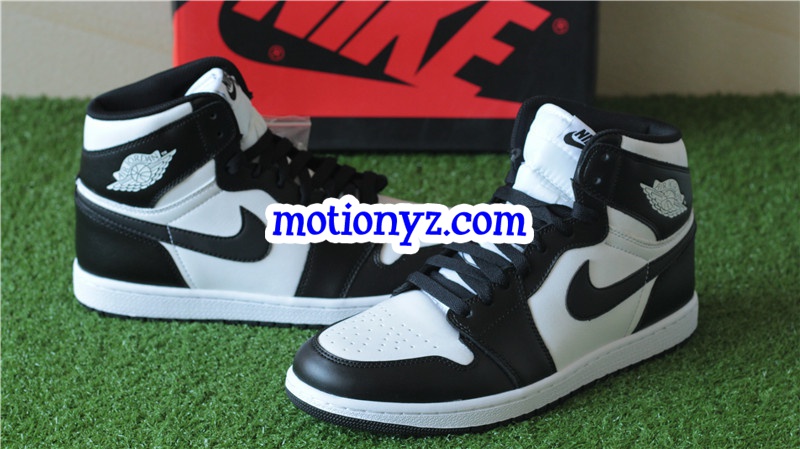 Authentic Air Jordan I OG High Black White